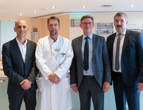 Landrat Rößle eröffnet neuen Bereich der Frauenklinik im Stiftungskrankenhaus Nördlingen